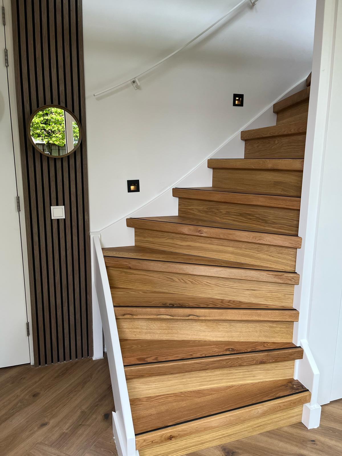 Dichte traprenovatie set - Smoked Oak