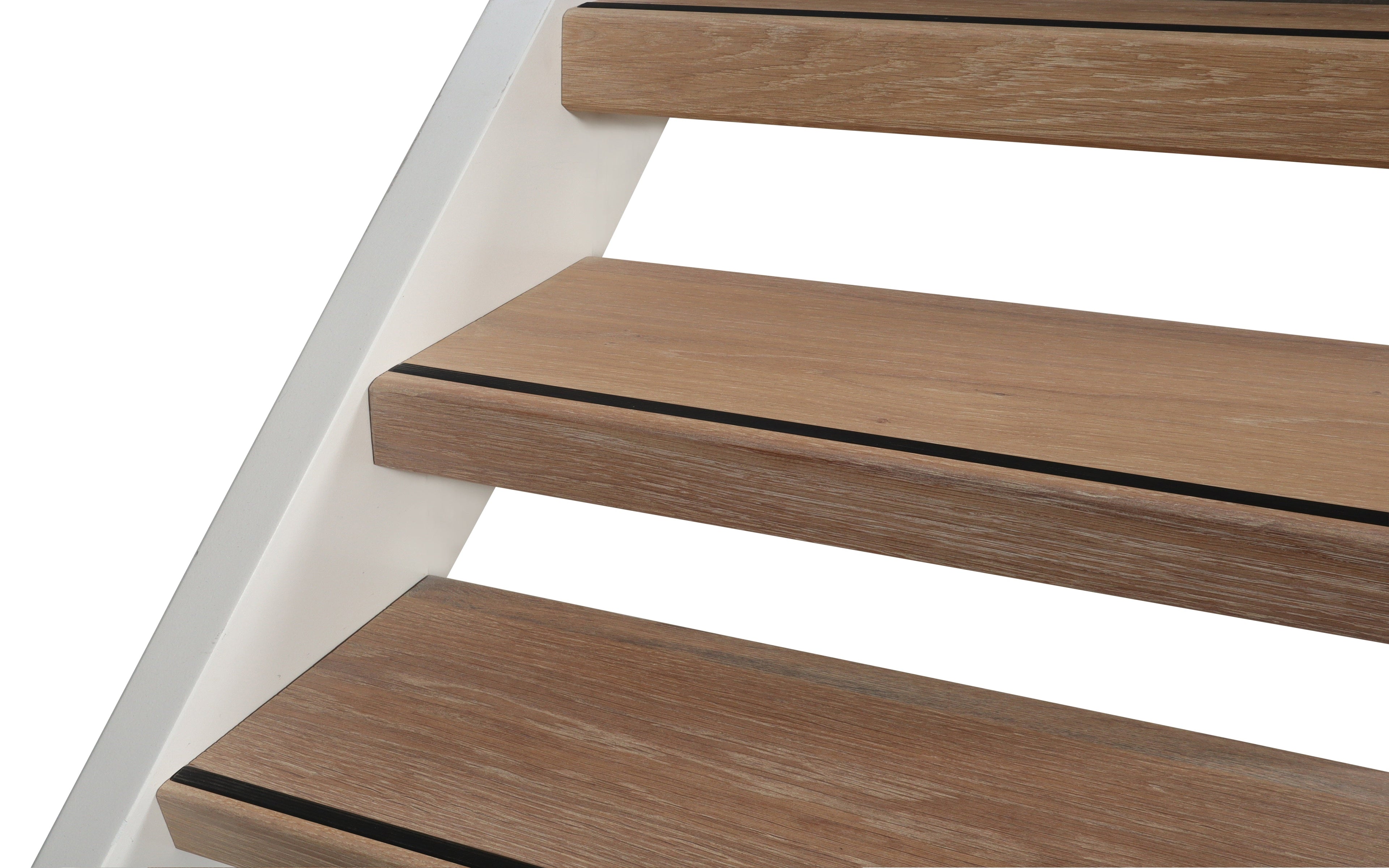 Open traprenovatie set - White