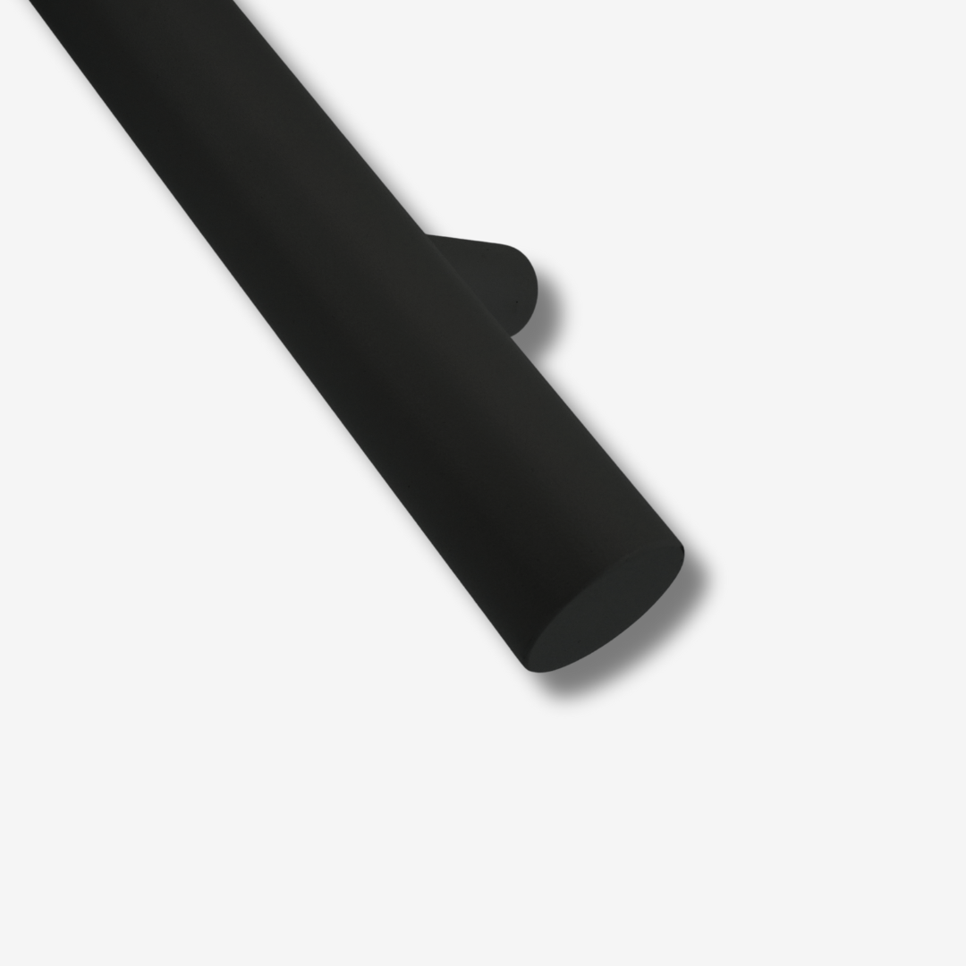 Stalen trapleuning – Rond 40 mm – Inclusief leuninghouders R7