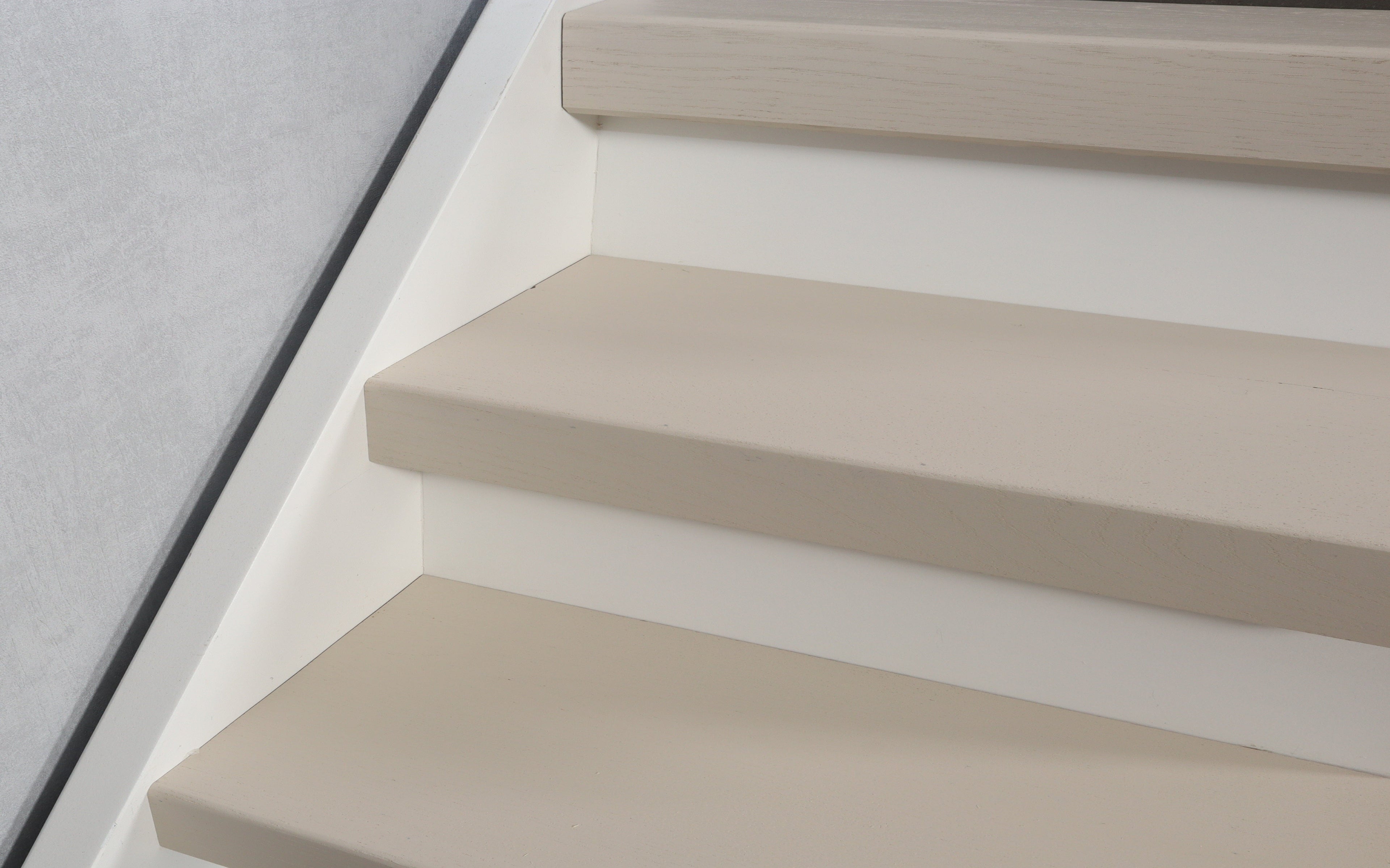 Dichte traprenovatie set - Lak Beige