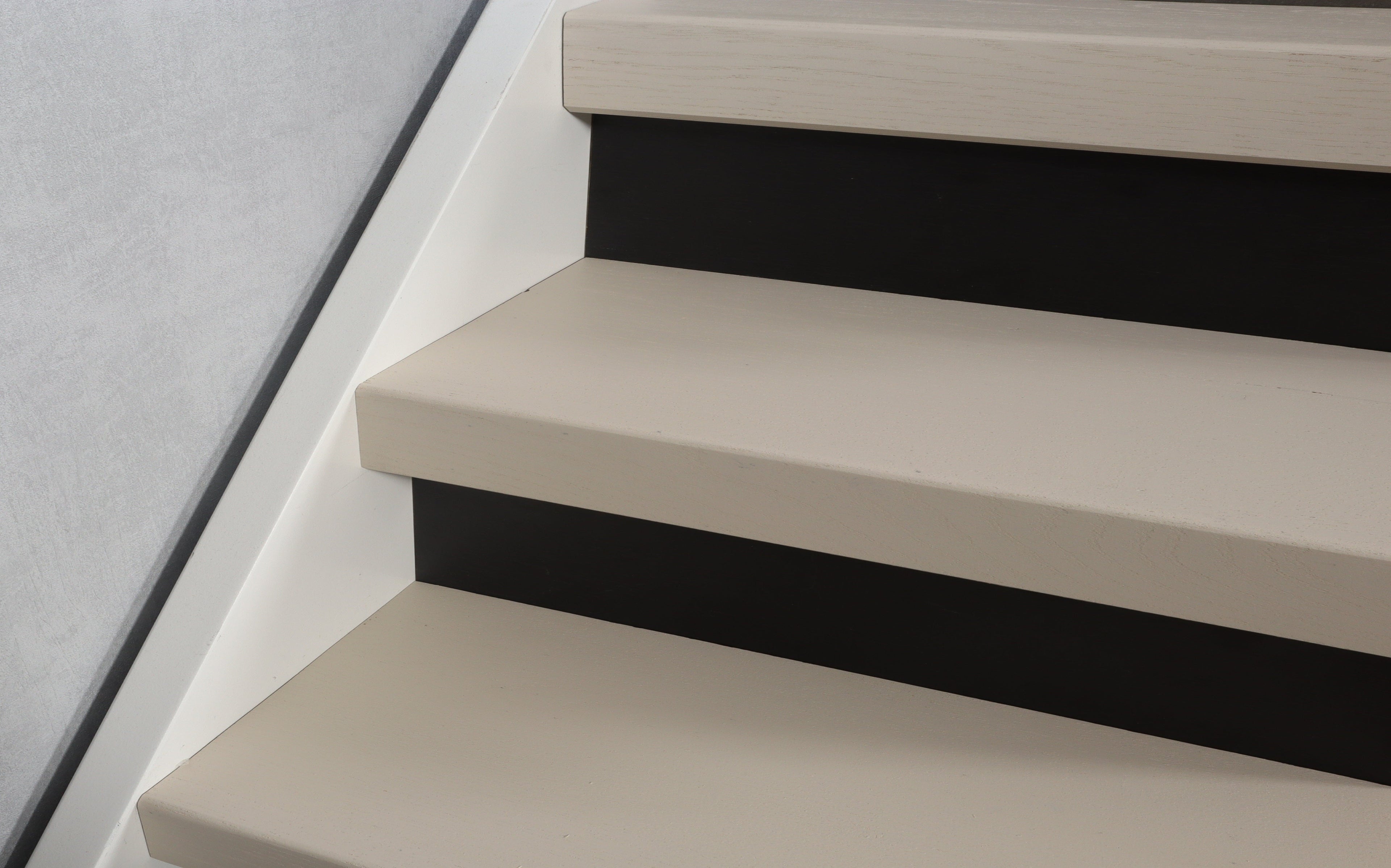 Dichte traprenovatie set - Lak Beige