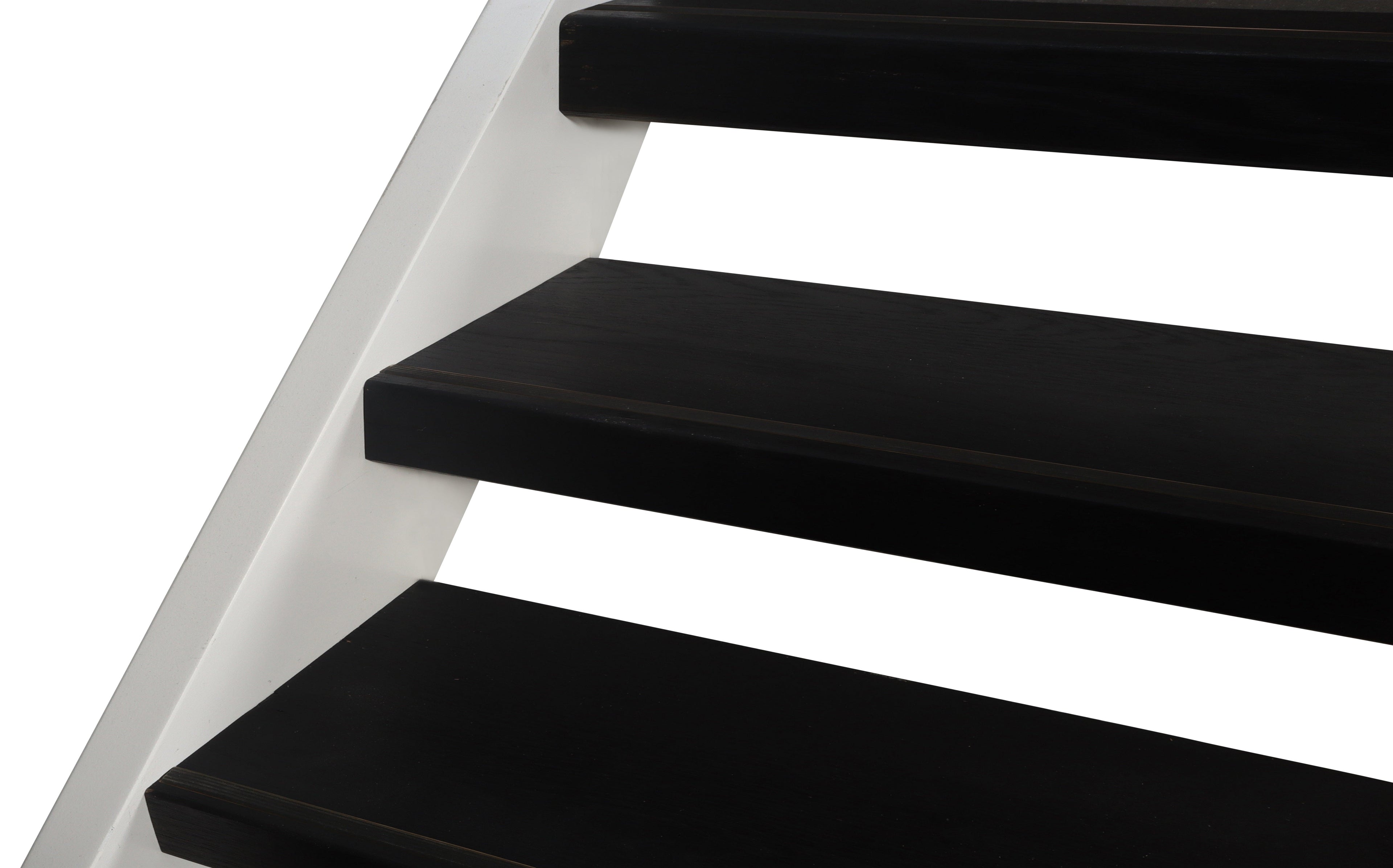 Open traprenovatie set - Lak Zwart