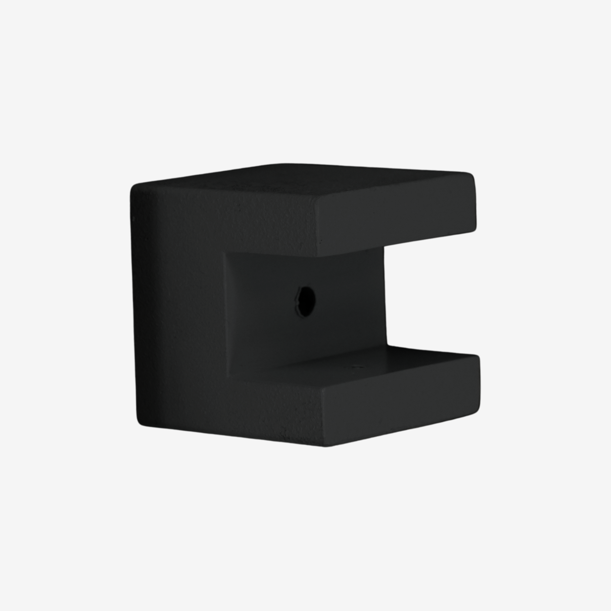 Leuninghouder voor Vlakke leuning – Zwart - Type B1