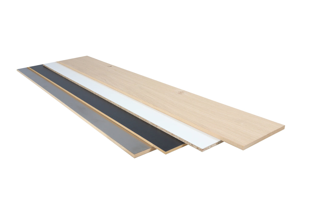 Traprenovatie Pakket 14 Eiken Treden (Open Trap Recht)