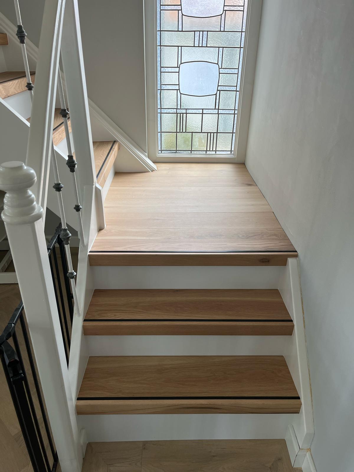 Dichte traprenovatie set - lak ultra mat