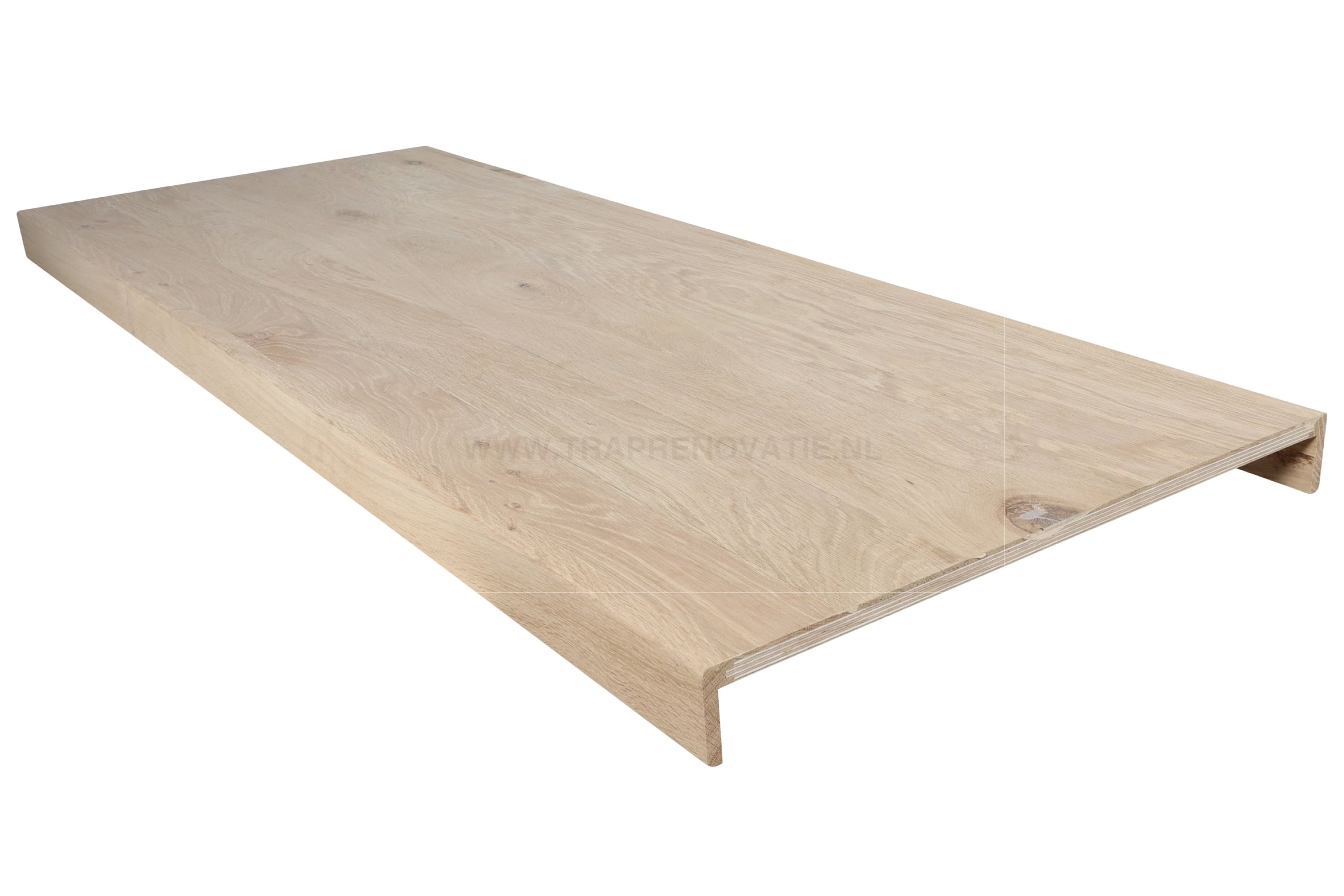 Dubbele Eiken Overzettrede 100X54Cm Zonder Anti-Slip