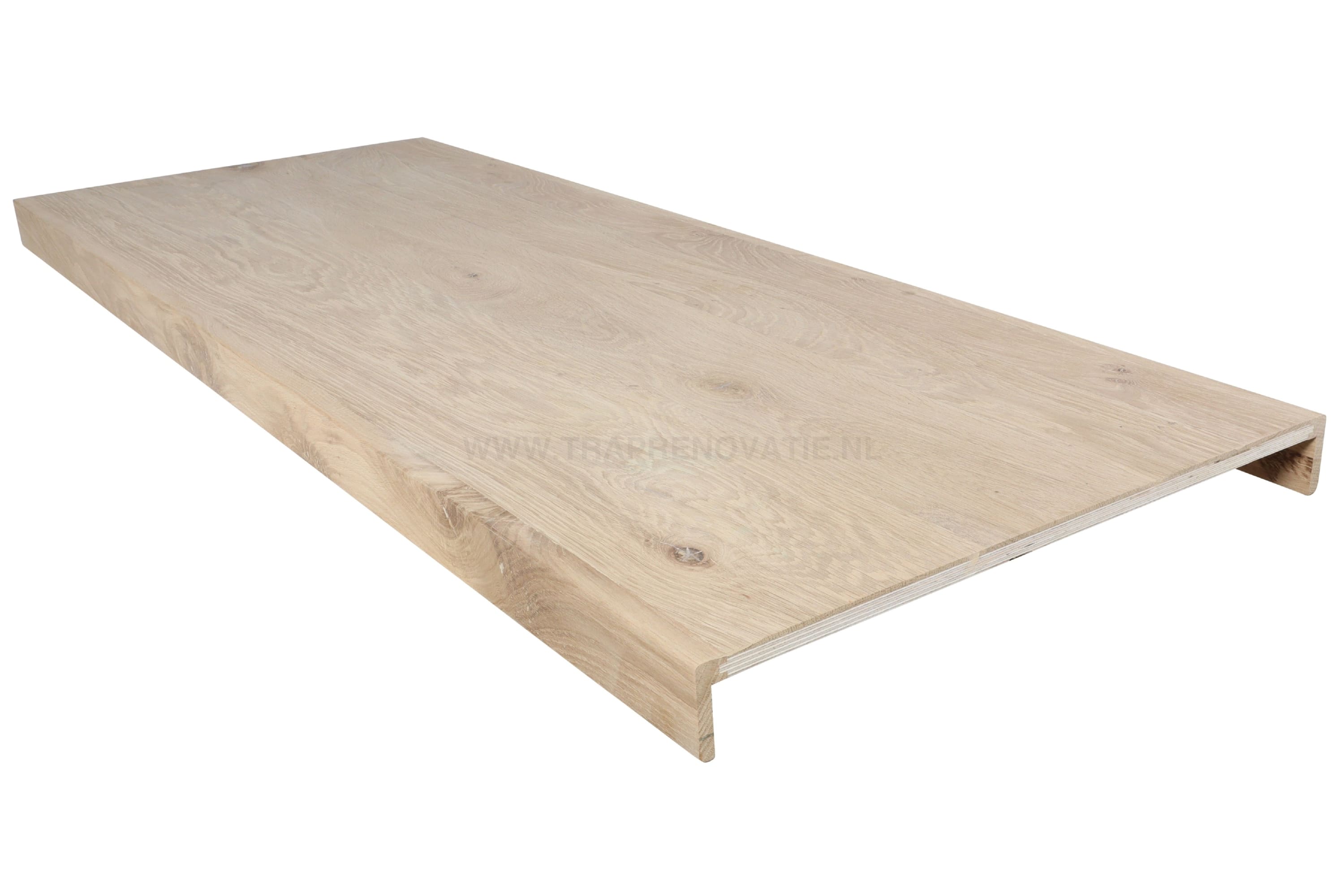 Dubbele Eiken Overzettrede 140X54Cm Zonder Anti-Slip