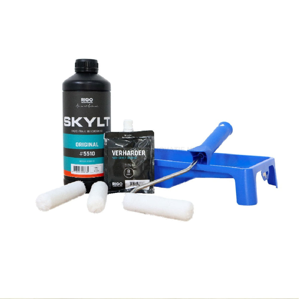 Skylt Lak 5510 Original 1 L Onzichtbare + Professionele Set